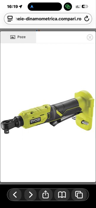 Cheie clinchet 60n Ryobi
