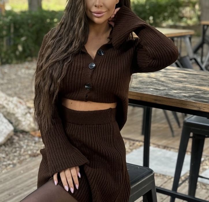 Плетен сет от 2 части