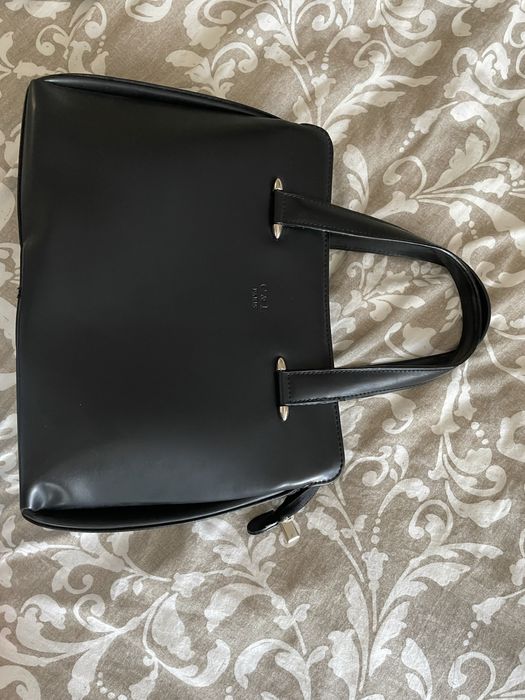 Geanta vintage de piele C&L Paris