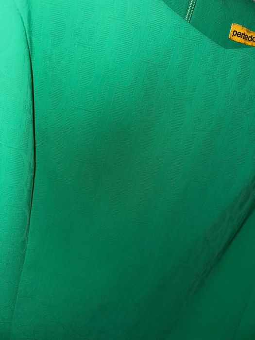 Официална зелена рокля,размер 40