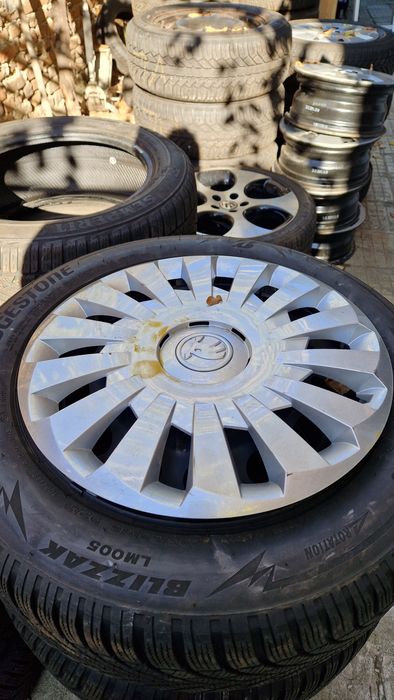 16 5х112 железни джанти Фолксваген Ауди Шкода Сеат. Тасове 16 5x112