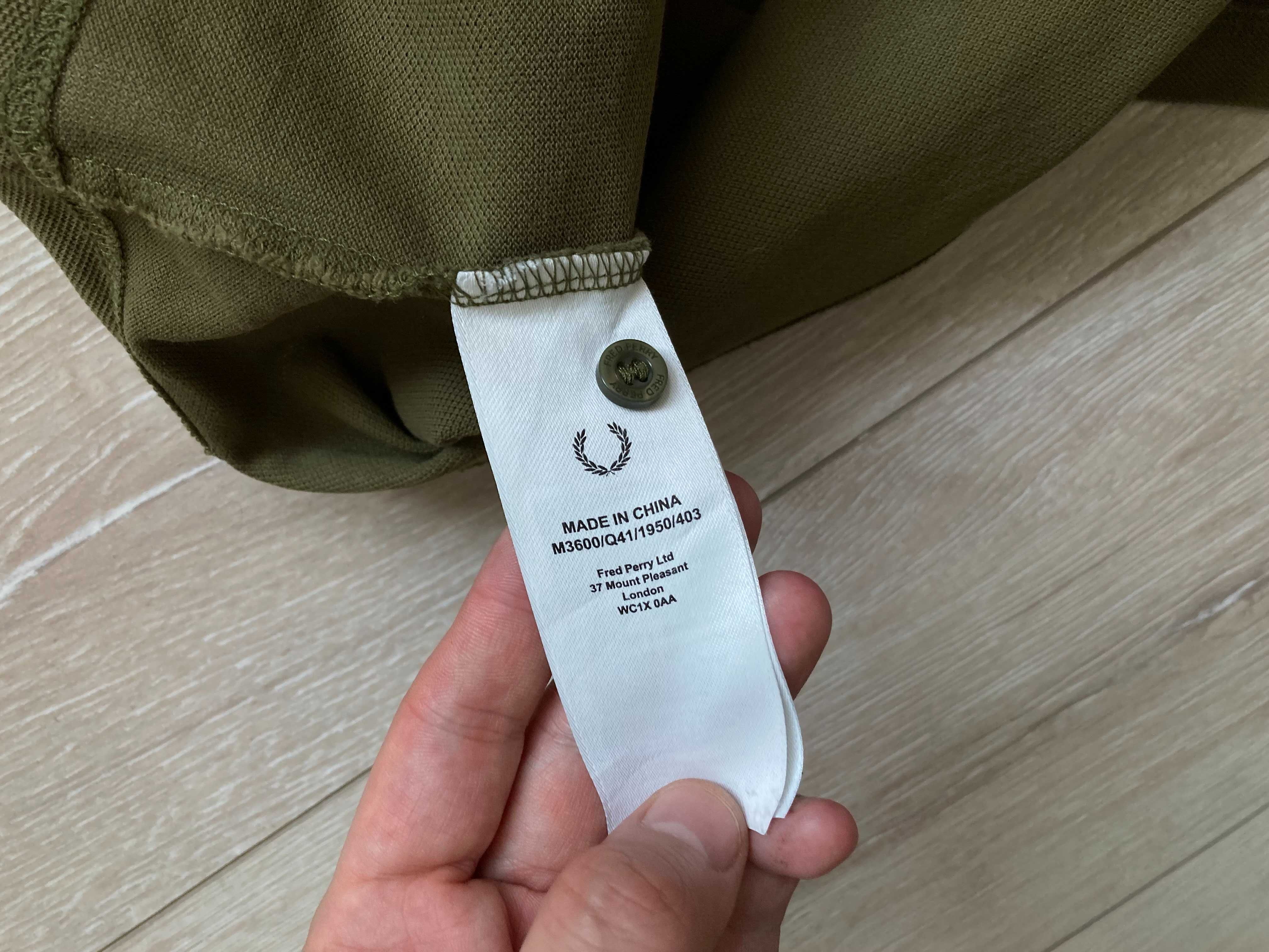 Fred Perry polo t shirt  мъжка поло тениска размер L