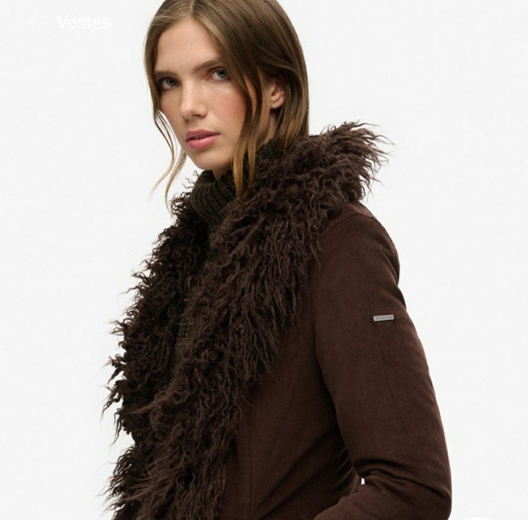 Дълго палто Superdry