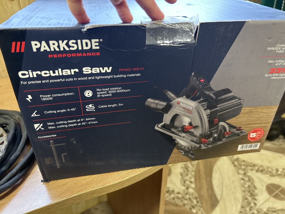 Безчетков циркуляр parkside