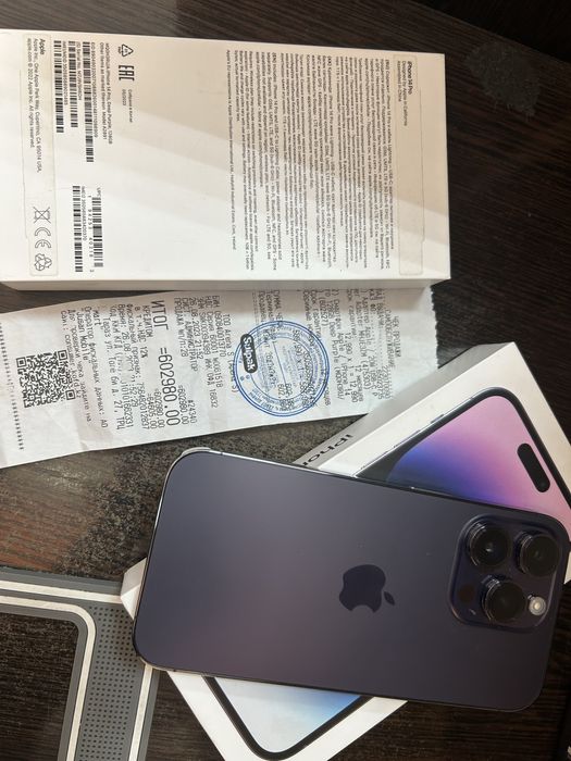 Iphone 14 pro 128gb purple акб 88% айфон 14 про