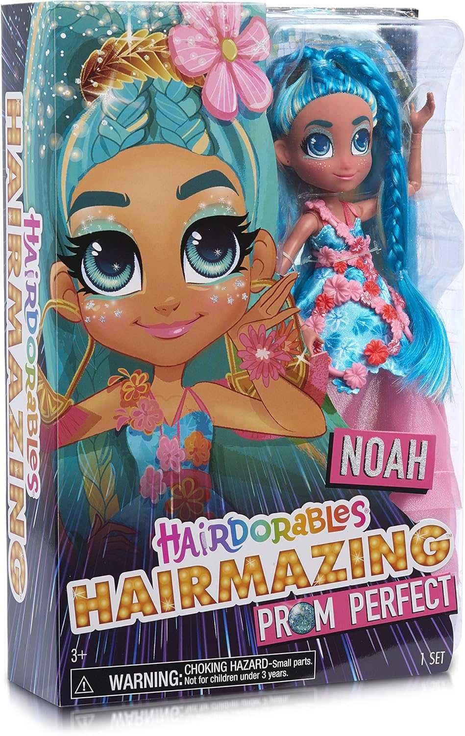 Papusa Hairdorables Noah, Hairmazing, Fashion Pop Seria 2, 27 cm,