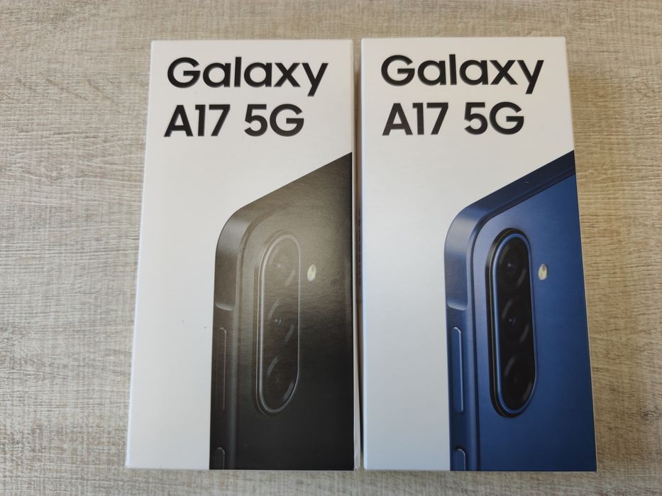 НОВ! Samsung Galaxy A17 5G 128GB 4GB RAM Blue /  Black 2г. Гаранция!