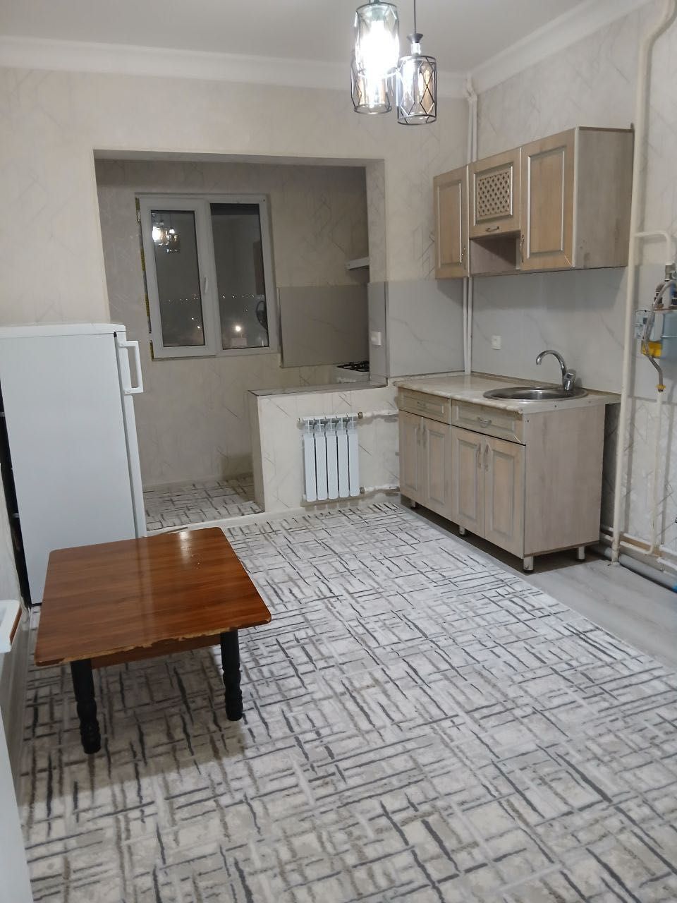 Ijaraga 2 xonali, yangi yevro remont, hali odam yashamagan uy beriladi