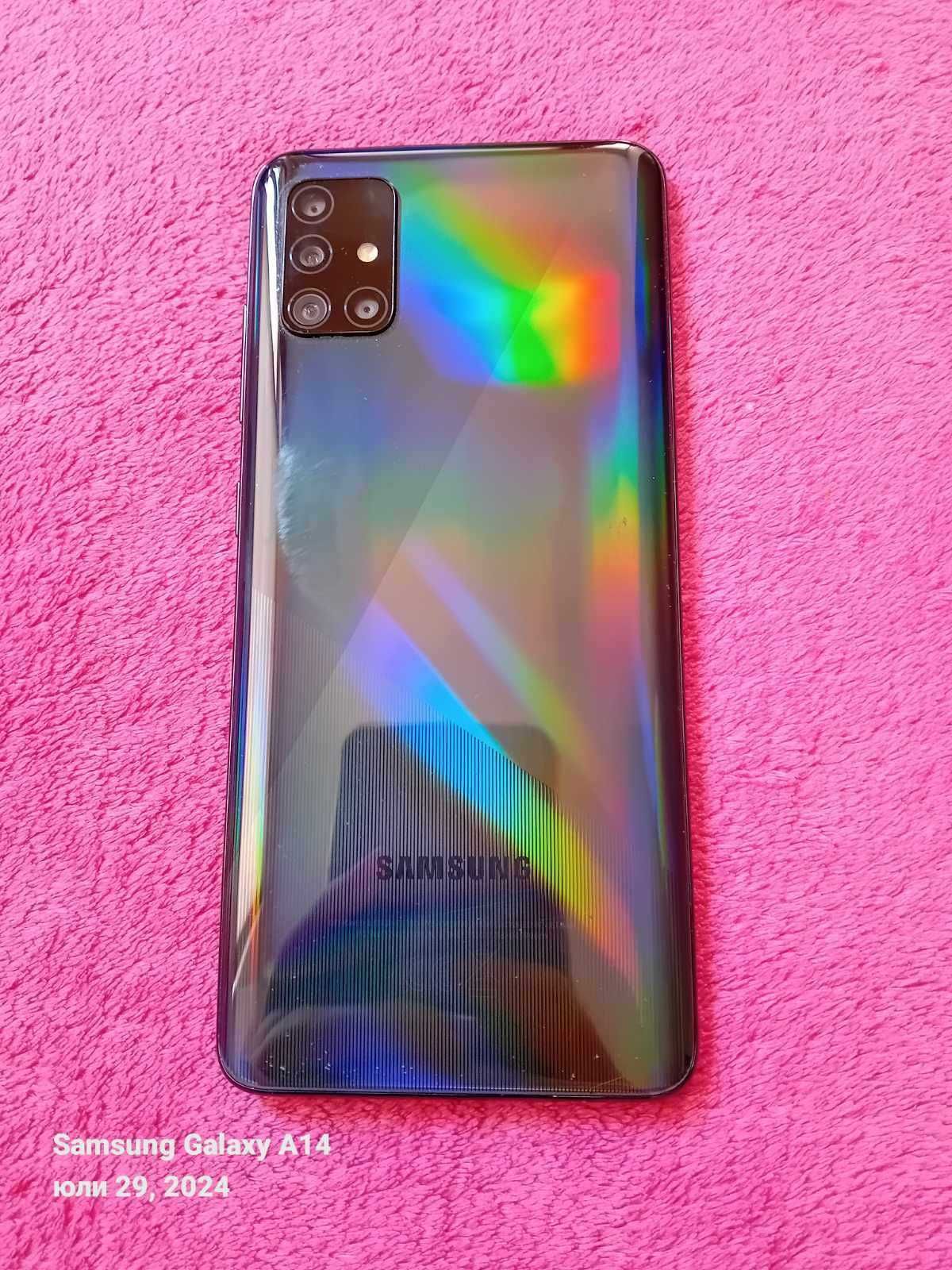 Samsung galaxy A51, неразличим от нов!