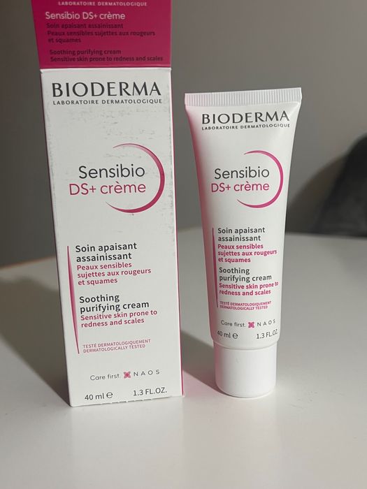 Set 2 Cremă Bioderma Sensibio DS+ cremă 40 ml