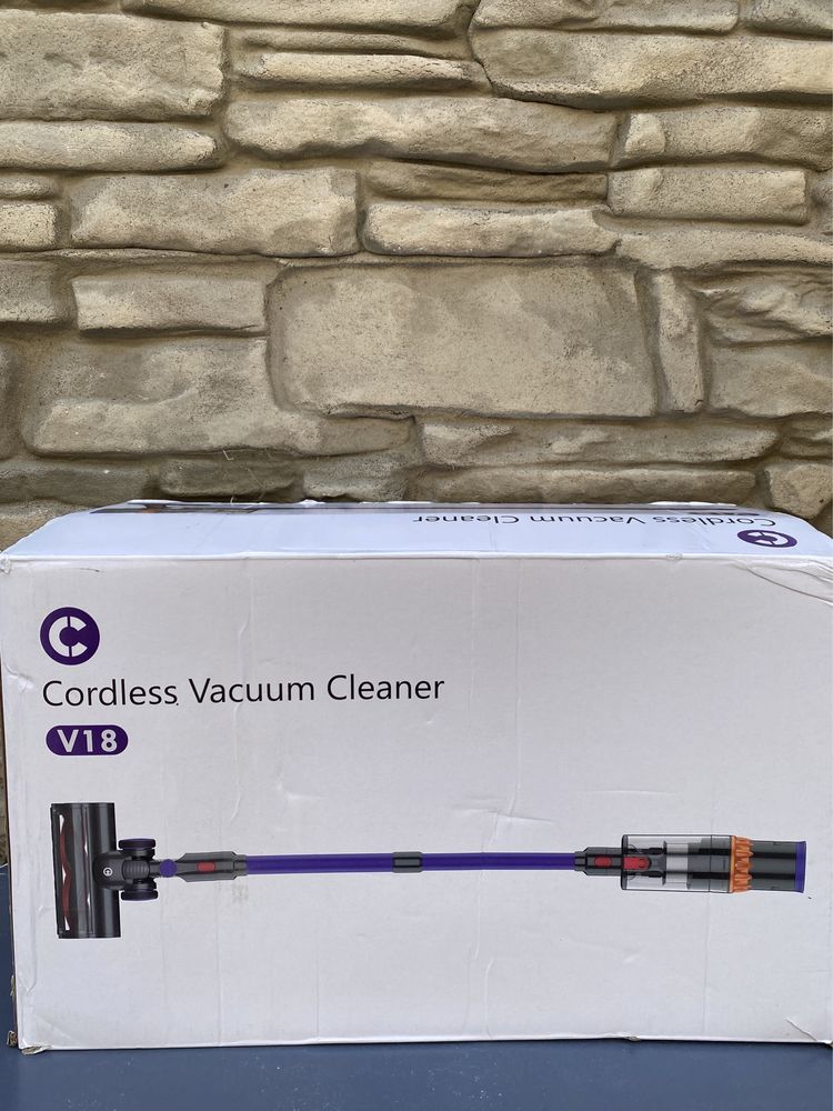 Вертикална прахосмукачка Chebio V18, 450 W, 29,6 V