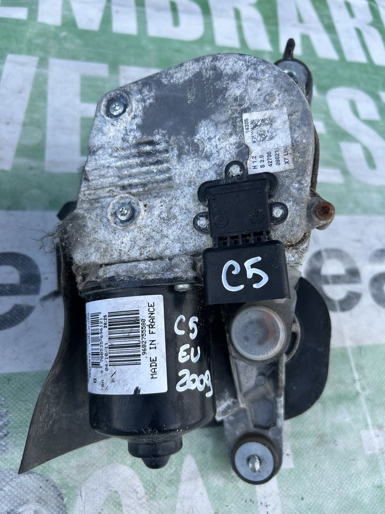 Motoraș ștergătoare stânga și dreapta față Citroen C5 2010 volan stâng
