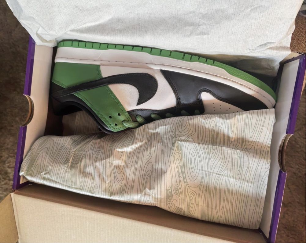 Nike SB Dunk Low Pro - Classic Green - 49.5