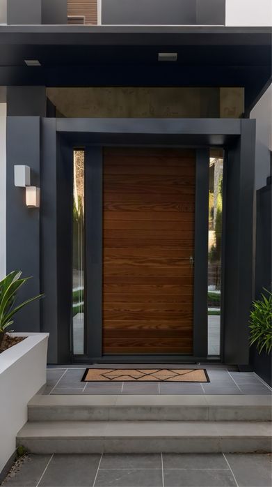 Входна врата за къща - PREMIUM CEDAR DUO