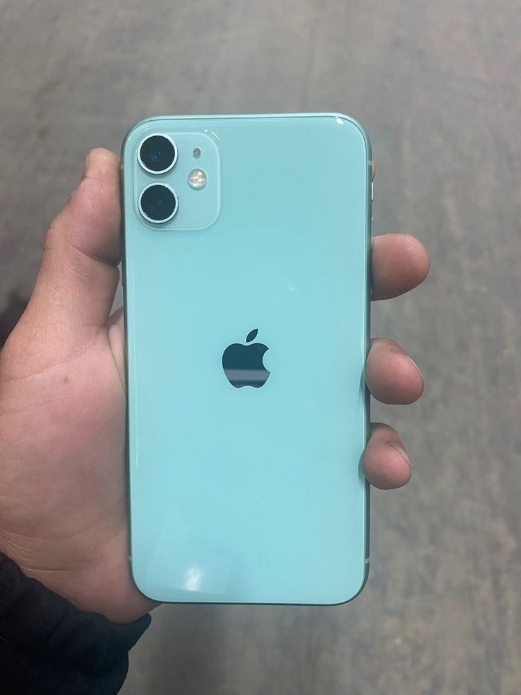 Айфон 11  64gb мятный цвет