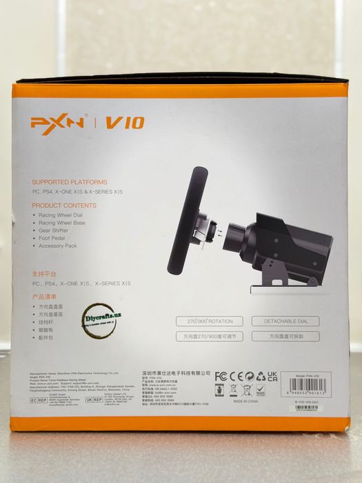 PXN V10 | игровой руль 900 градусов