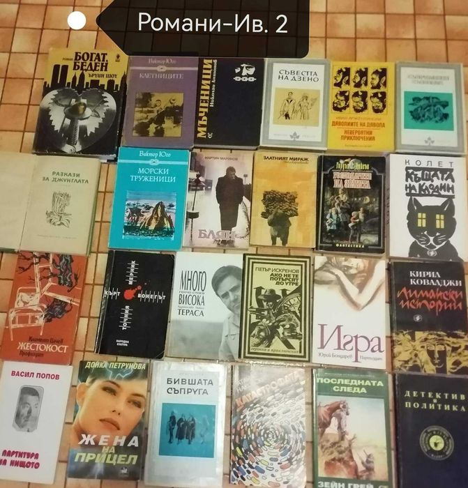 Романи с разнообразно съдържание - 91 книги