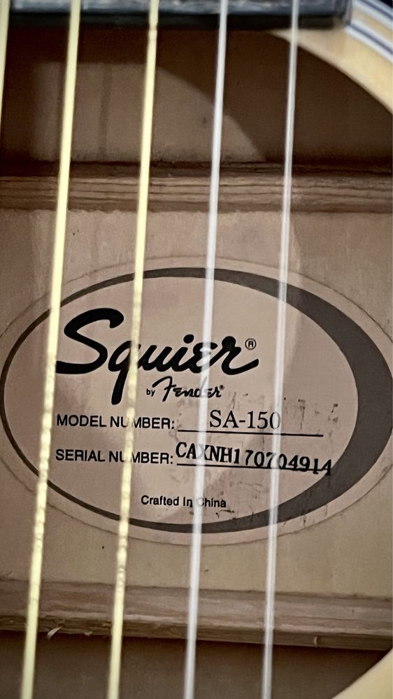 Chitara acustica Fender Squier SA 150