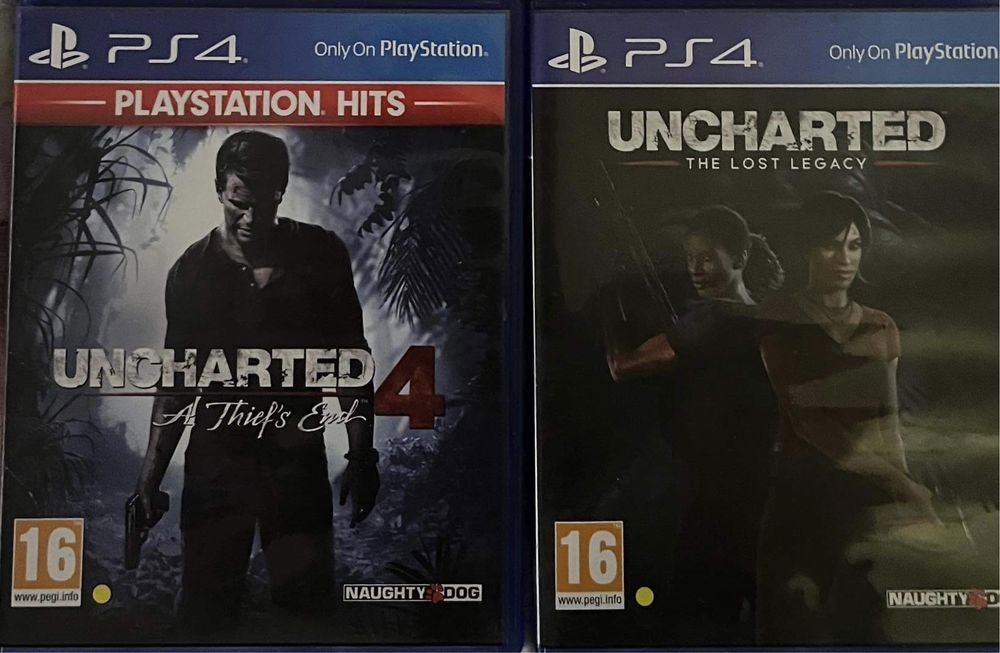 Uncharted 4 и Uncharted Lost Legacy PS4