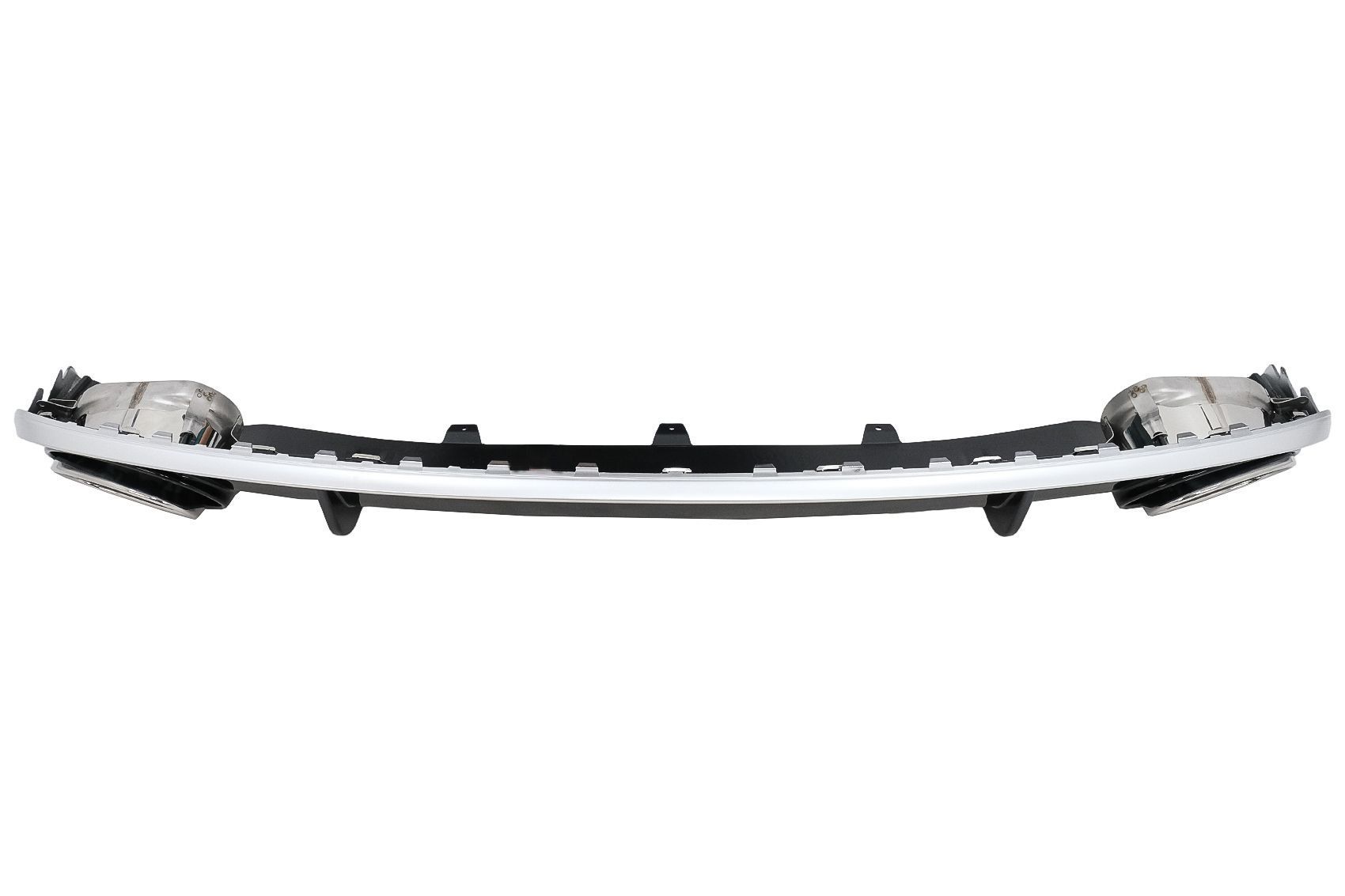Difuzor Bara Spate si Ornamente Evacuare compatibil cu Audi A4 B8 Pre