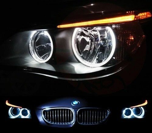 Angel Eye Led Alb / galben BMW E60