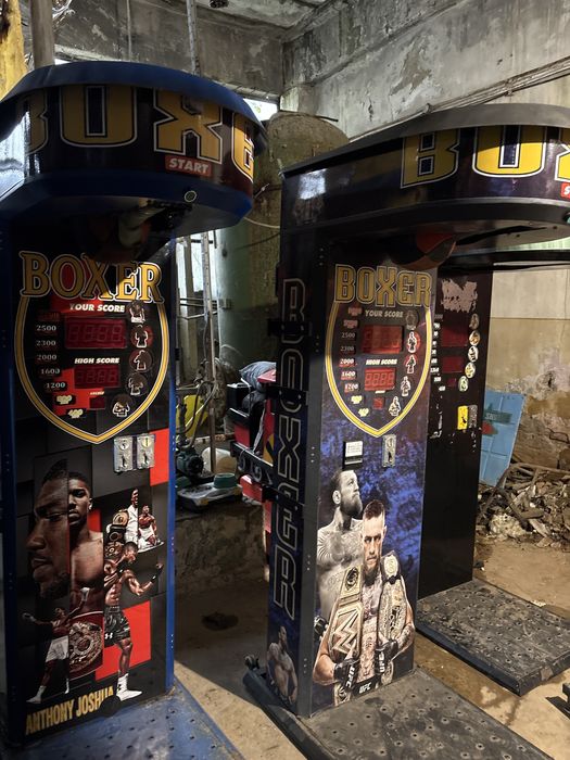 Aparat box boxer dat cu pumnul