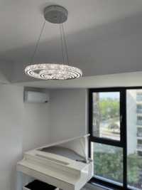 Vand lustra cristal cu led-uri pentru linving