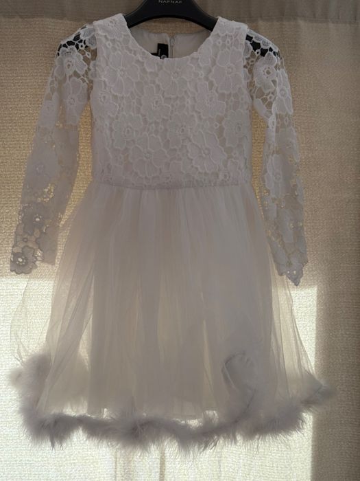 Rochie din tul pentru fetiță 3-5 ani nou