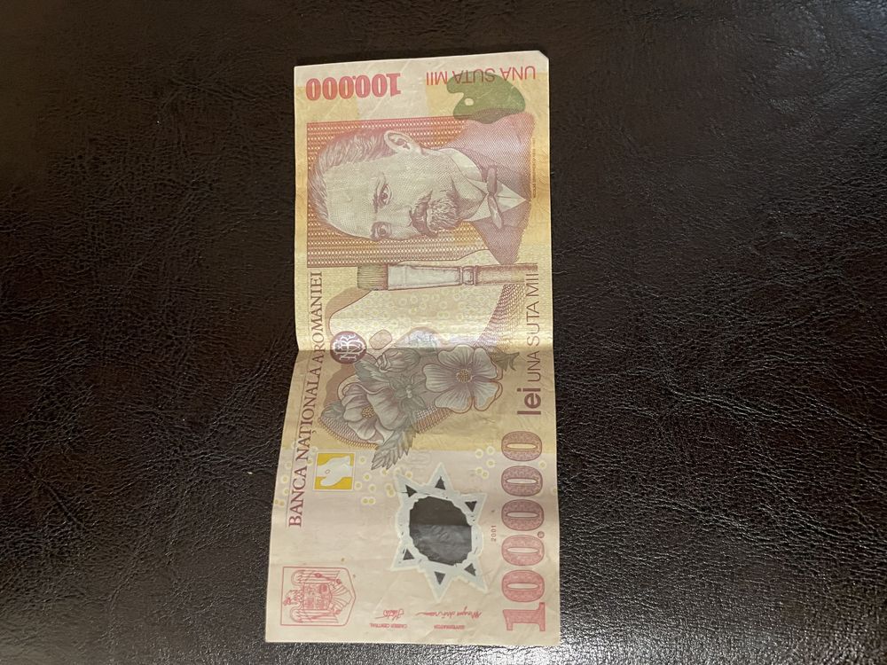 Bacnote vechi din Romania