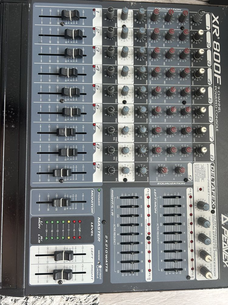 Mixer activ+boxe pasive RCF in stare perfecte de functionare