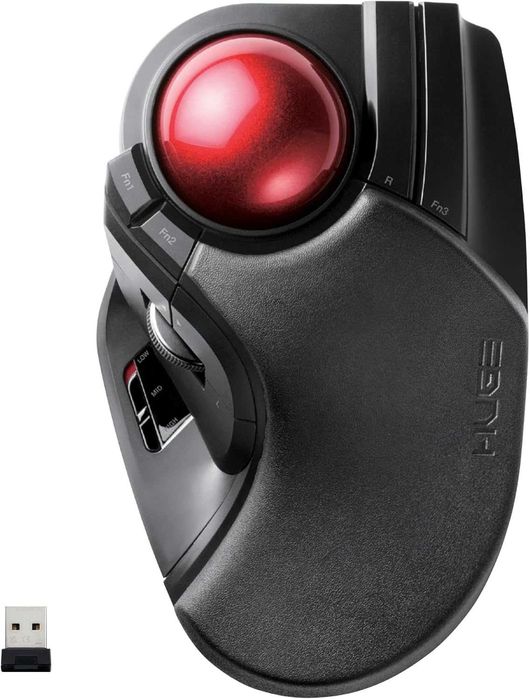 Trackball Wireless Elecom Huge cu 8 Butoane si Baterie Inclusa