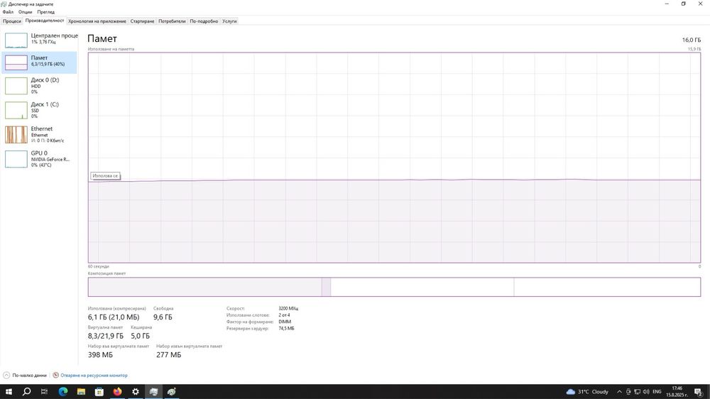 Gaming конфигурация  – Ryzen 5 + RTX 3060 + 32” 240Hz монитор
