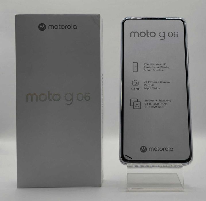 MOTOROLA G06 / 128 GB / NOU / SIGILATE * Krom Amanet Margeanului *