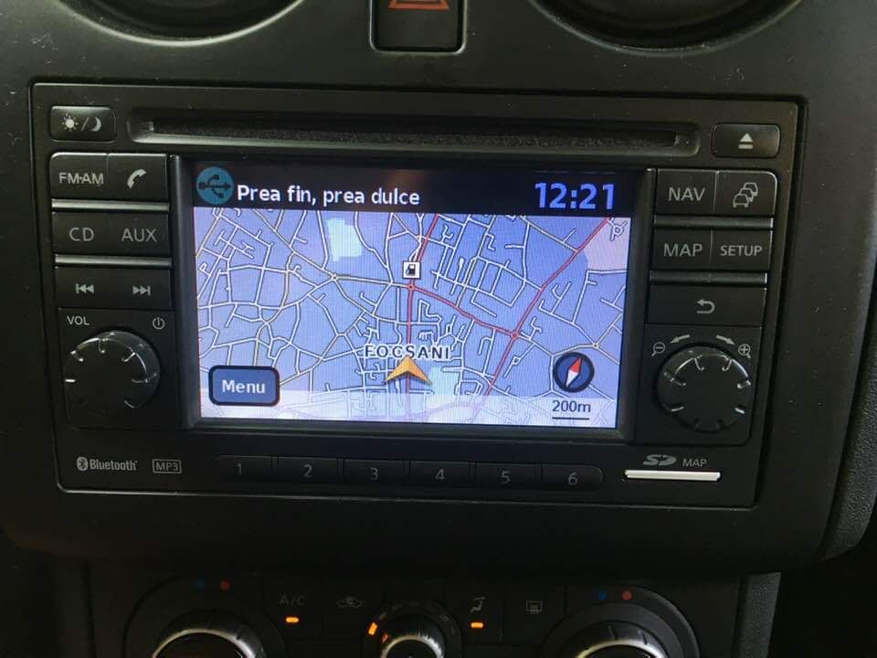 SD Card Navigatie Nissan Connect 1 2 3 Juke Qashqai   Romania 2023