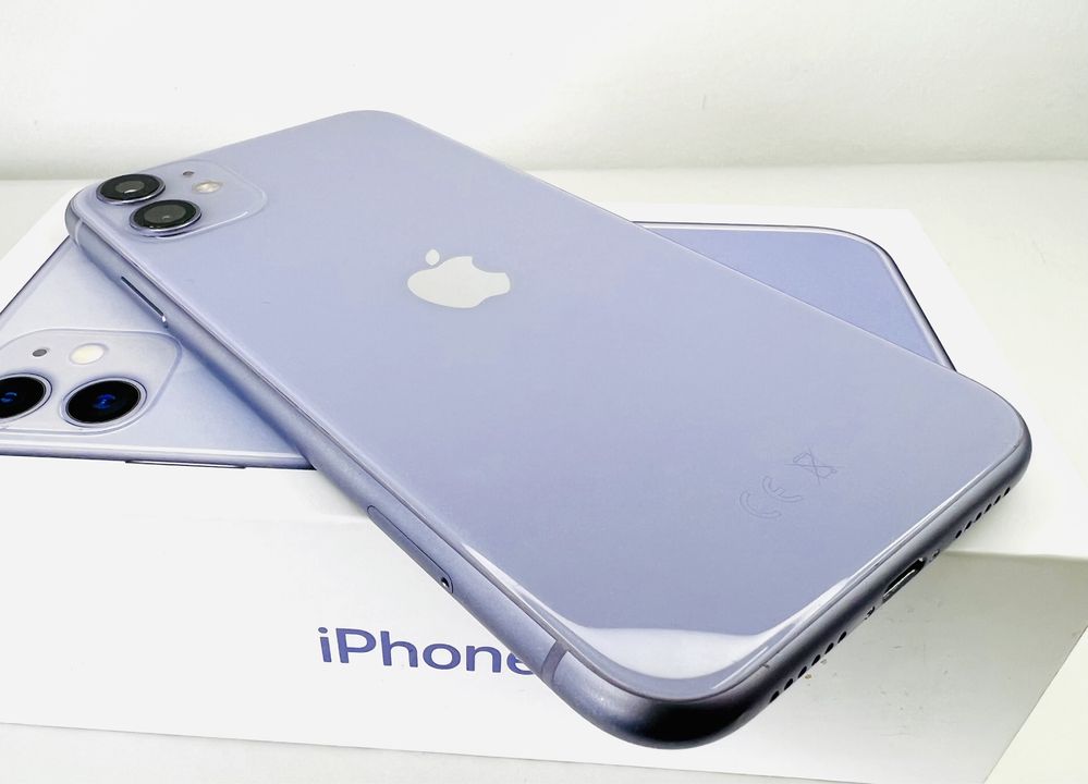 Apple iPhone 11 64GB Purple 93% Батерия! Гаранция!