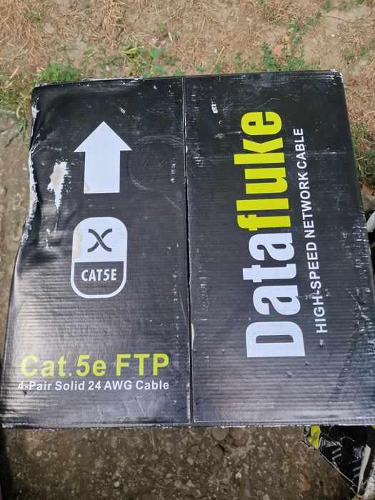 Cablu FTP cat 5e 25 awg cupru solid 305 metri
