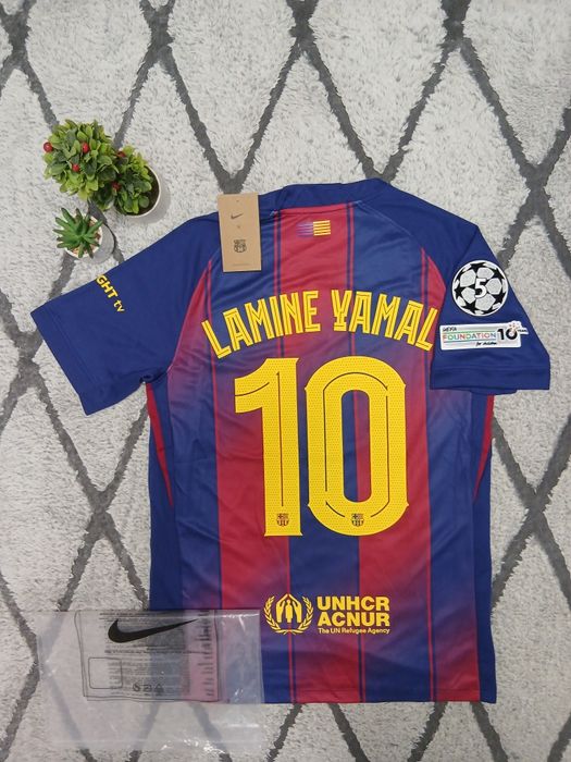 Jersey Barcelona × Lamine Yamal #10