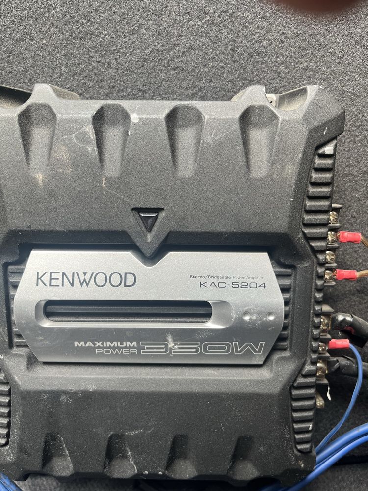 Kenwood ksc-w1200T. & Kenwood kac 5204
