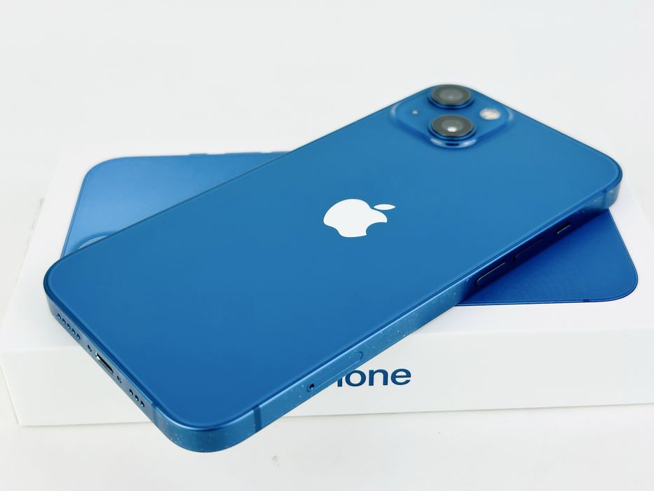 Apple iPhone 13 128GB Blue Отличен! Гаранция!