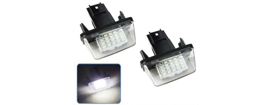 Set Lampi Iluminare nr LED Peugeot 206 207 Partner 306 307 308 406