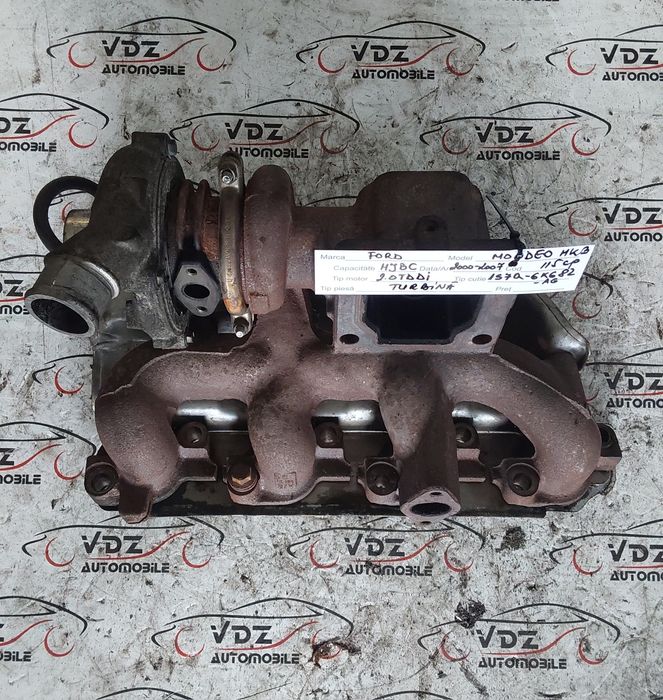 Turbina Ford Mondeo Mk3 2.0 TDDI 2005 115 cp cod motor HJBC