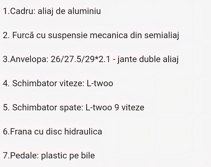 Vând bicicleta nouă