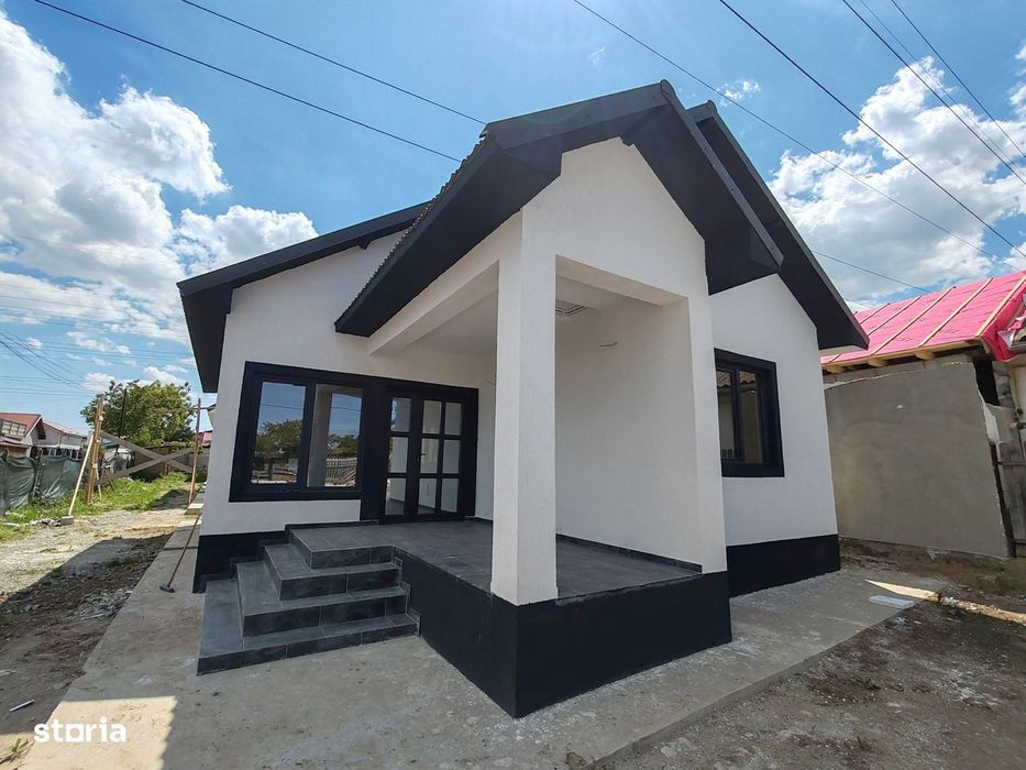 Casă modernă cu 3 camere și teren de 220 mp
