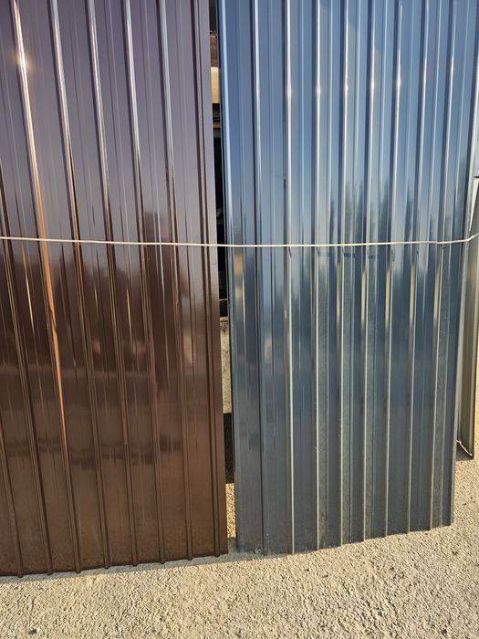 Tabla cutata Zincata și colorata Diferite grosimi