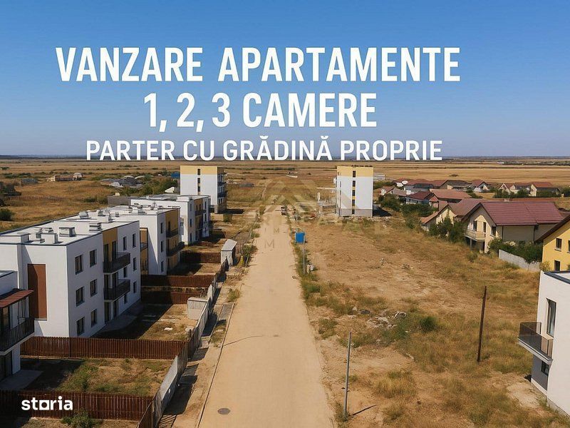 Apartament 2 camere cu gradina - comuna Berceni