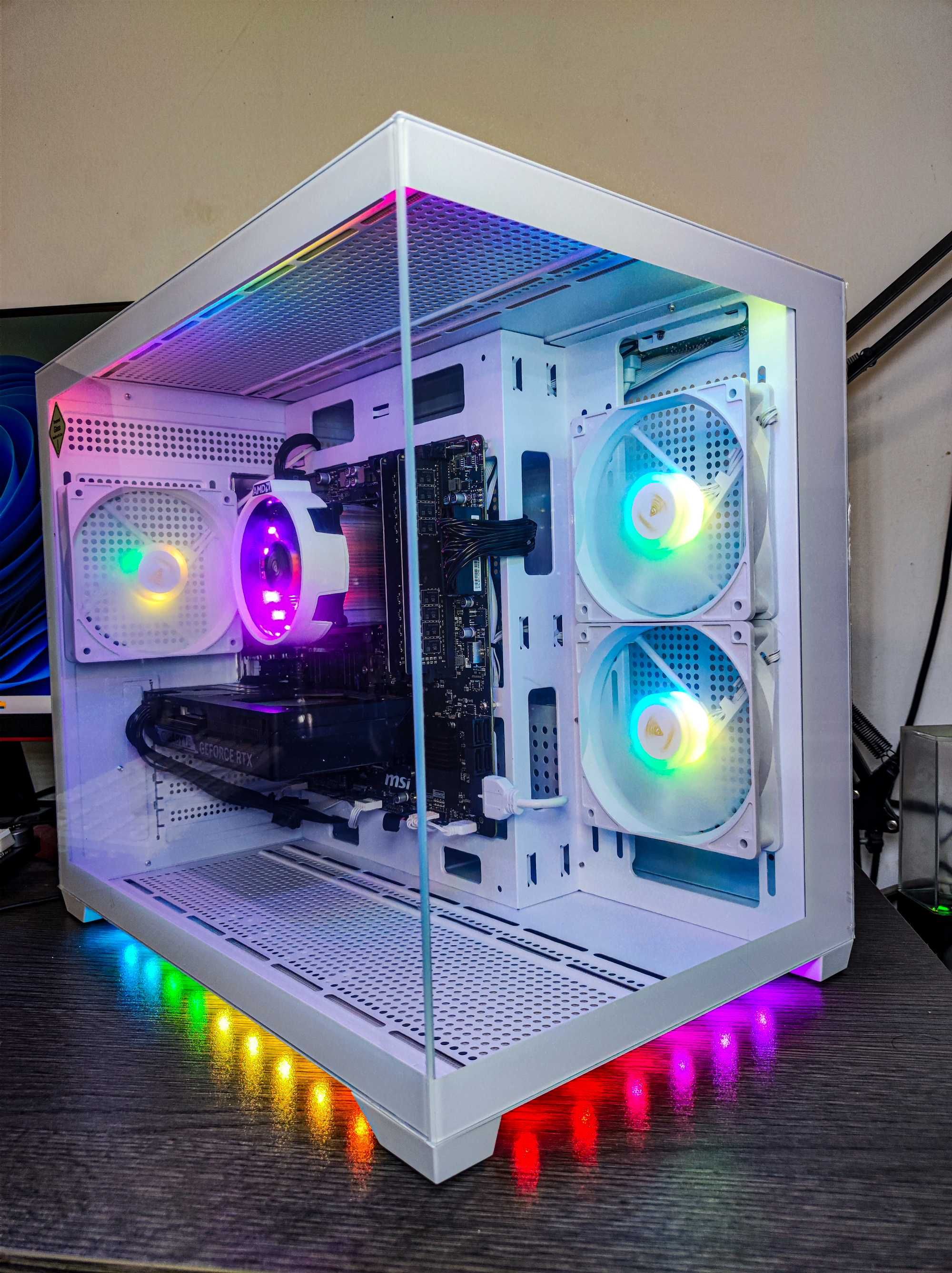 Нов! Ryzen 7 5700, RTX 5060, 32GB RAM, 1TB SSD Nvme