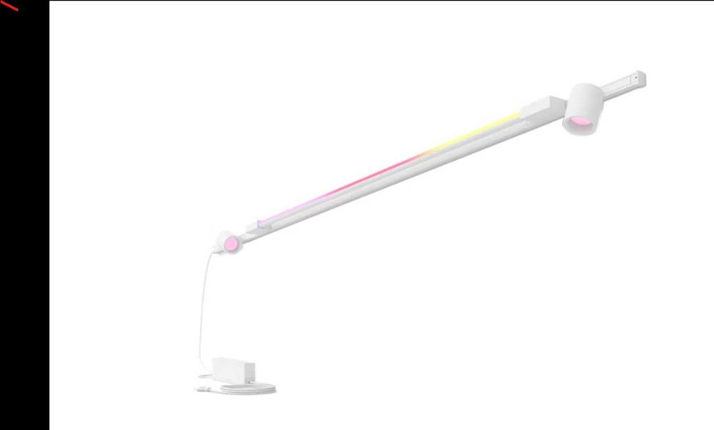 Aplica LED smart PHILIPS HUE Gradient, 39.9W, 3620lm, IP20, alb