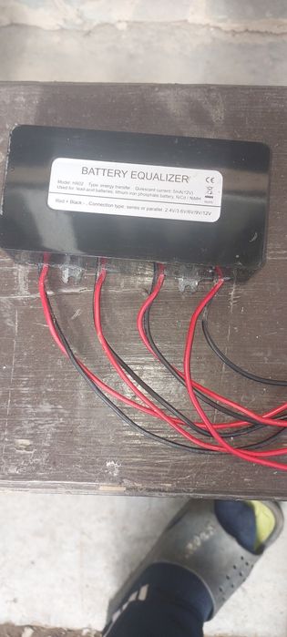 egalizator baterii 12v agm, lifepo4 4s