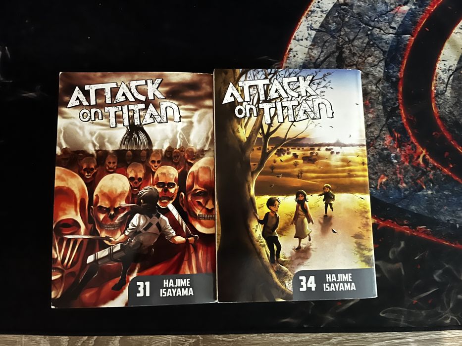 Attack on Titan(manga) Vol.31 si Vol.34