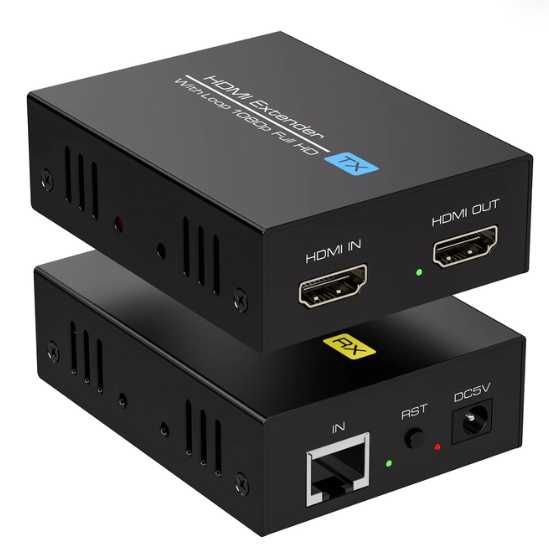 HDMI Extender 120M 1080P 60HZ HDMI Over Ethernet RJ45 - nou